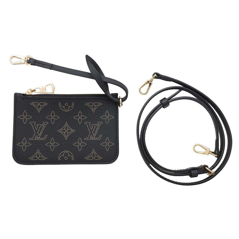LOUIS VUITTON Blossom NoirM23393 Monogram Mahina Size PM