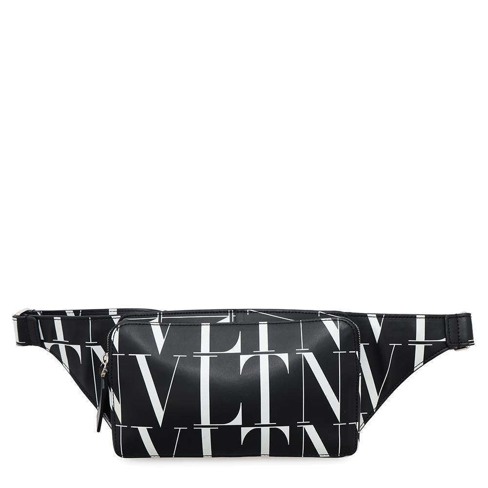 Valentino Garavani VLTN logo Times belt bag BlackVY2B0719GTC Leather