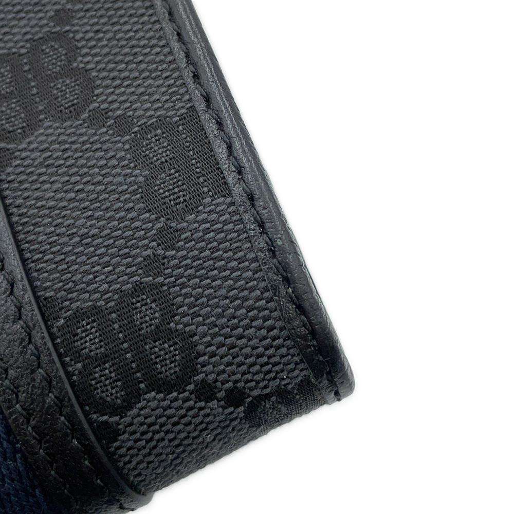 BALENCIAGA Gucci collaboration The Hacker Project phone pouch Black680130 Canvas Leather