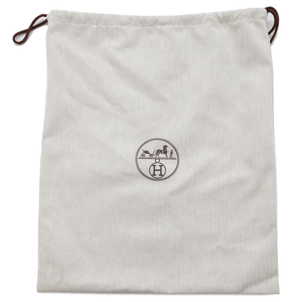 HERMES Emma Cap Size 57 Ivory Paper 81% Polyester 19%