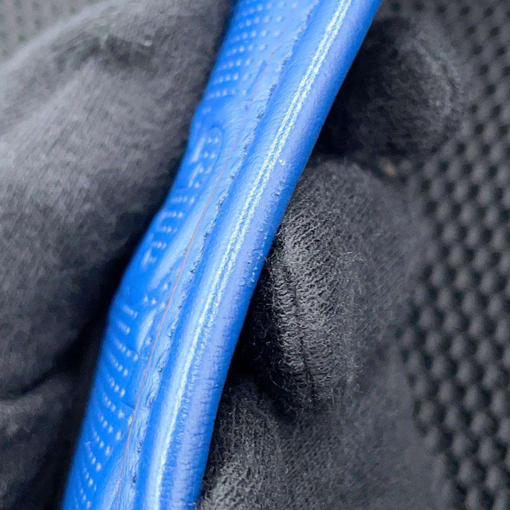 GUCCI GG Embossed Backpack Blue625770 Leather