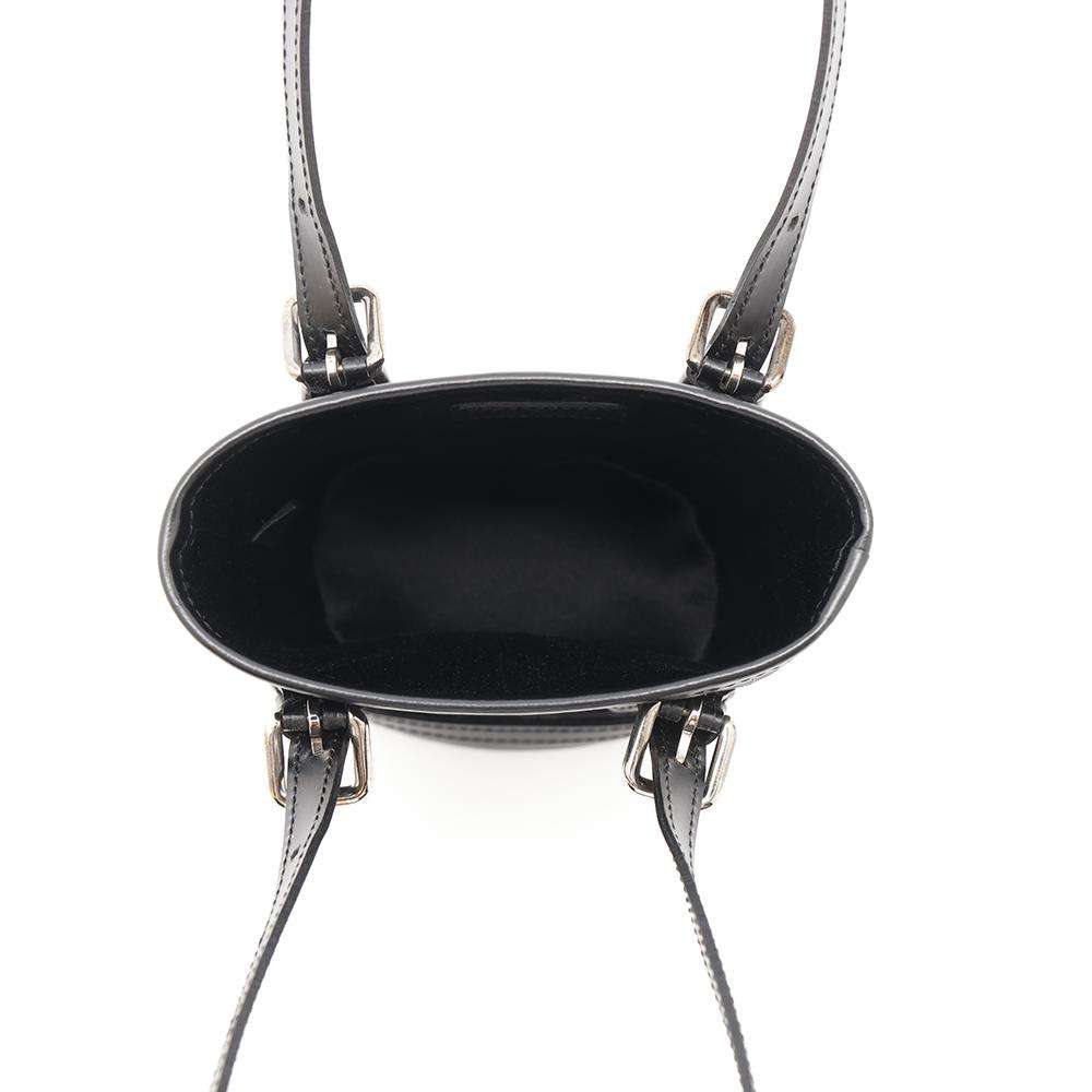 LOUIS VUITTON Little bucket NoirM92144 Monogram Satin