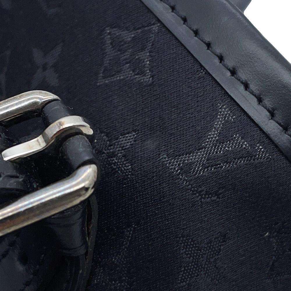 LOUIS VUITTON Little bucket NoirM92144 Monogram Satin