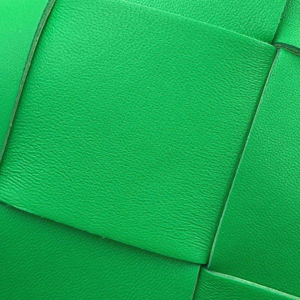 Bottega Veneta Mini Cassette Camera Bag Shoulder Bag Parakeet701915 Lambskin
