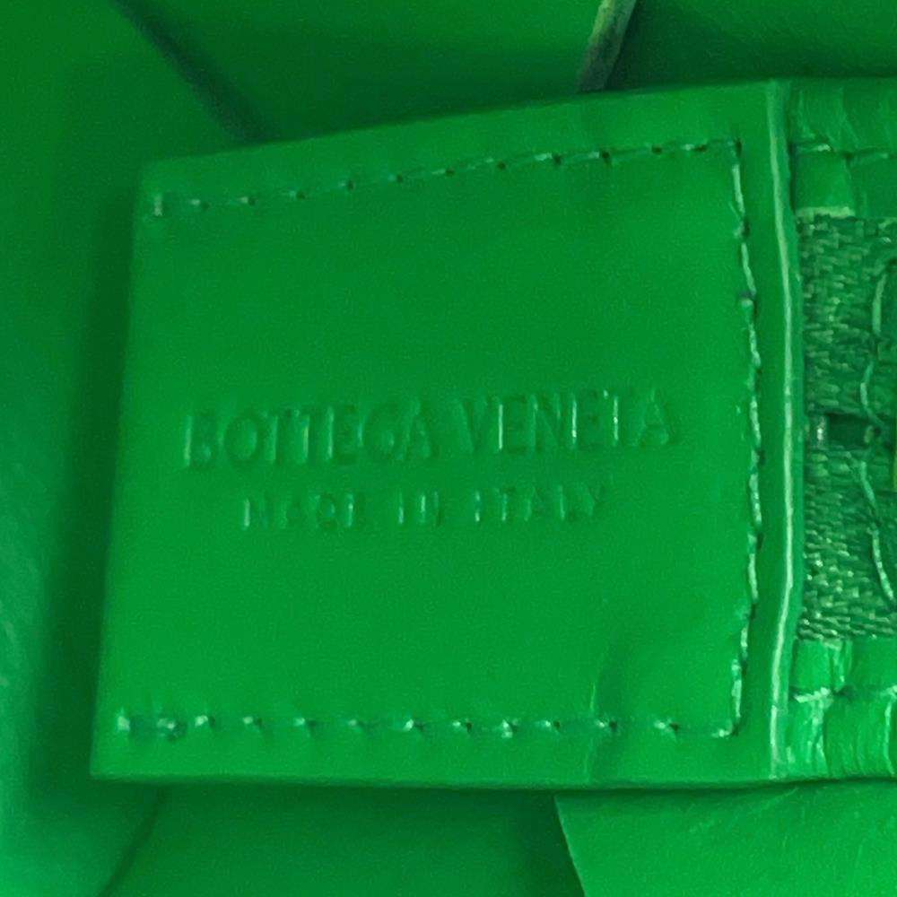 Bottega Veneta Mini Cassette Camera Bag Shoulder Bag Parakeet701915 Lambskin