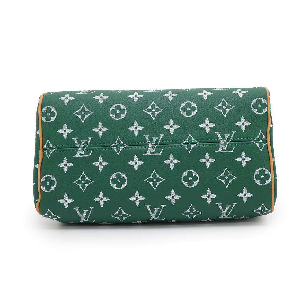 LOUIS VUITTON Speedy P9 Bandouliere VertM24423 Calf Leather Size 25