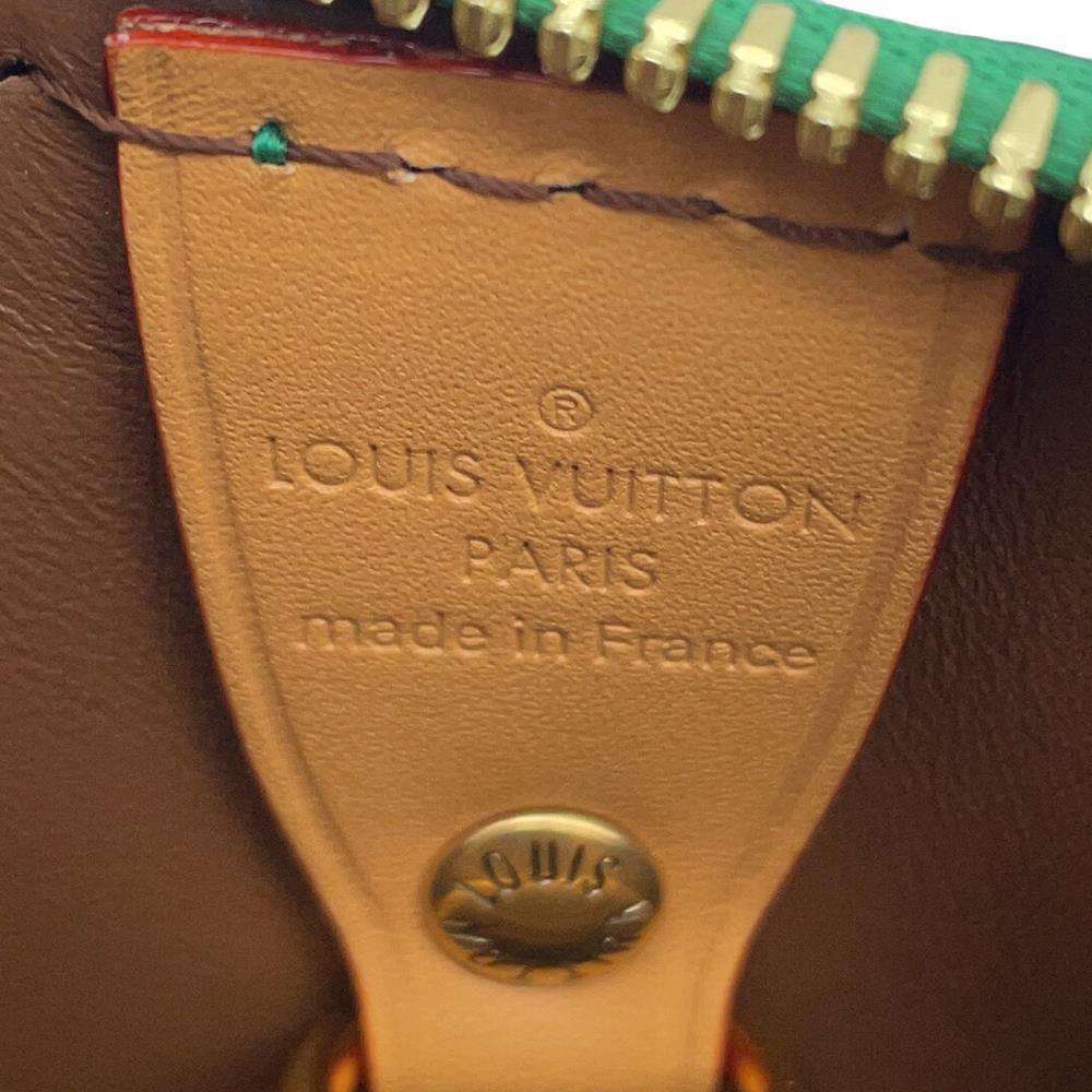 LOUIS VUITTON Speedy P9 Bandouliere VertM24423 Calf Leather Size 25