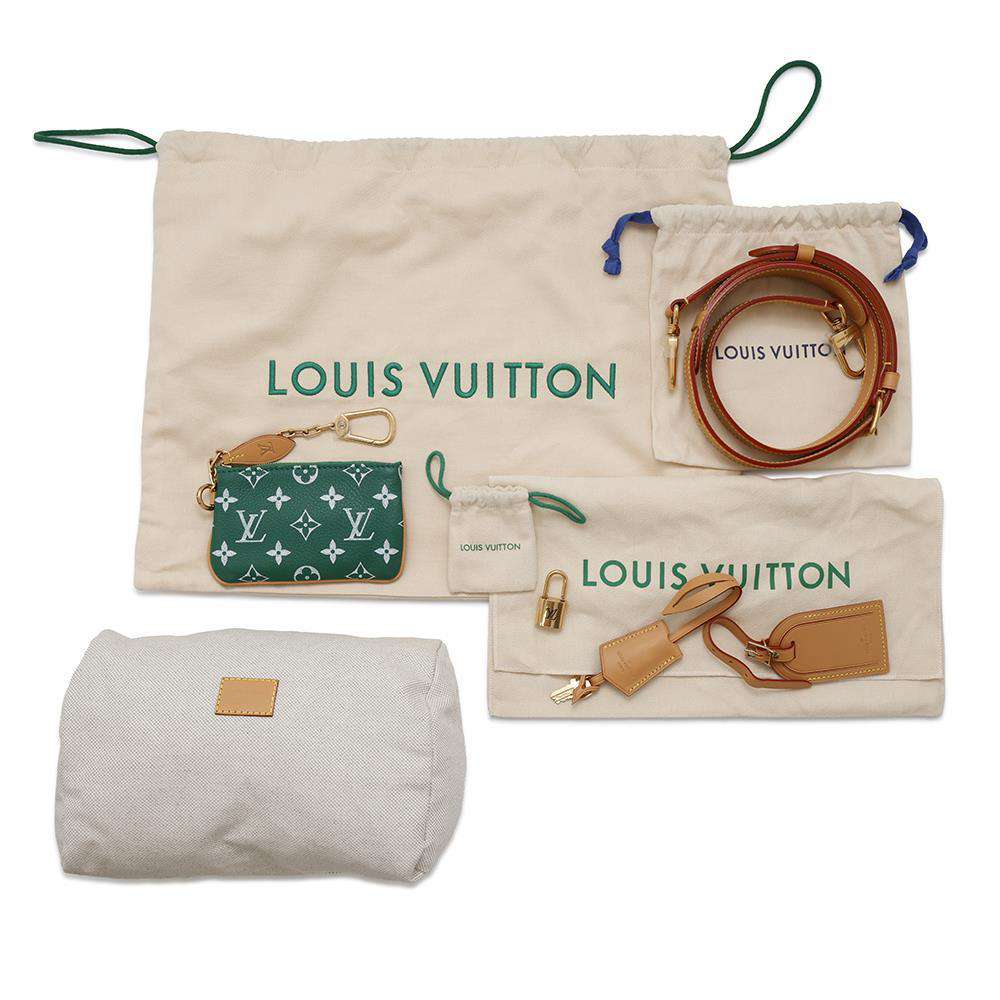 LOUIS VUITTON Speedy P9 Bandouliere VertM24423 Calf Leather Size 25