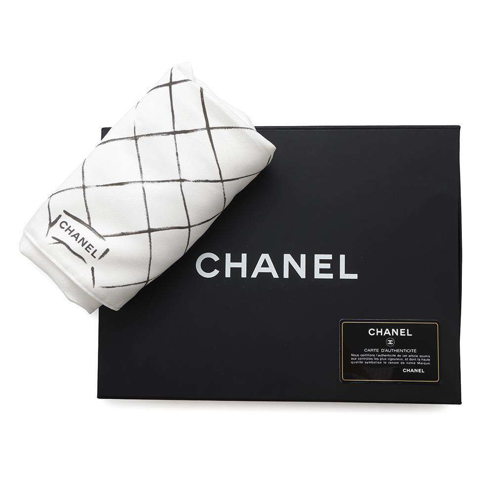CHANEL Matelasse W flap ChainShoulder BlackA01112 Caviar Leather Size 25