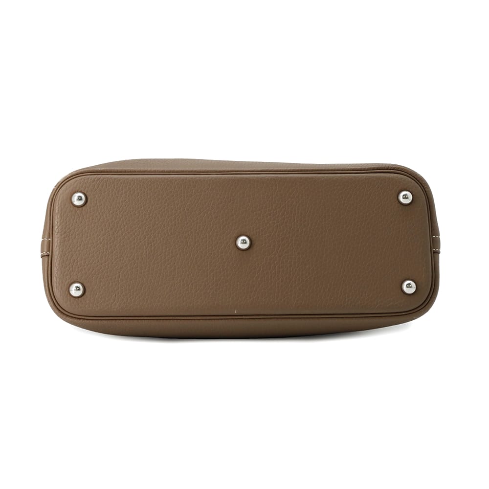 HERMES Bolide 31 Etoupe Taurillon Clemence Size 31