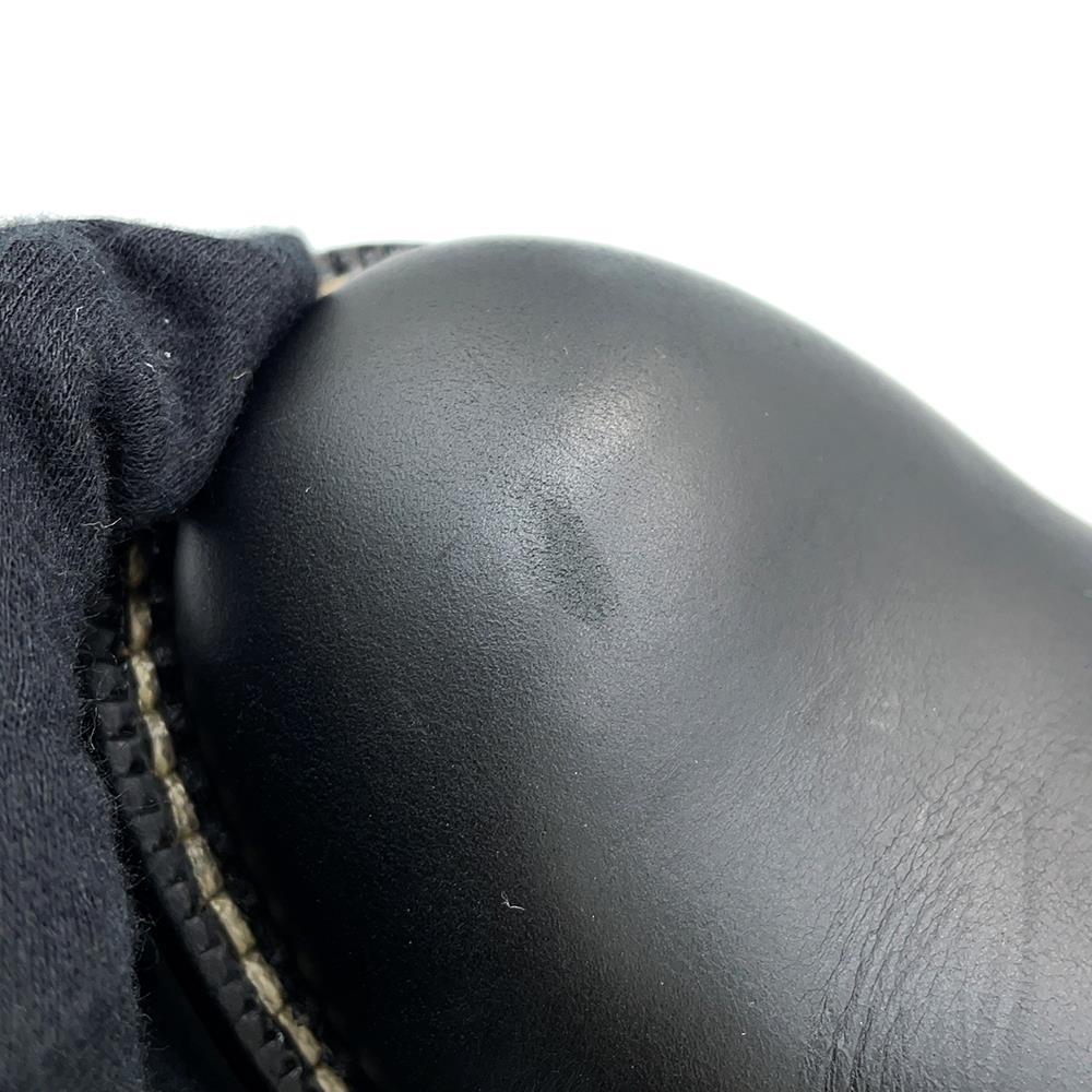 LOUIS VUITTON Tibetan line 2way lace-up boots Black Damier Infini Leather Fur Size 6 1/2
