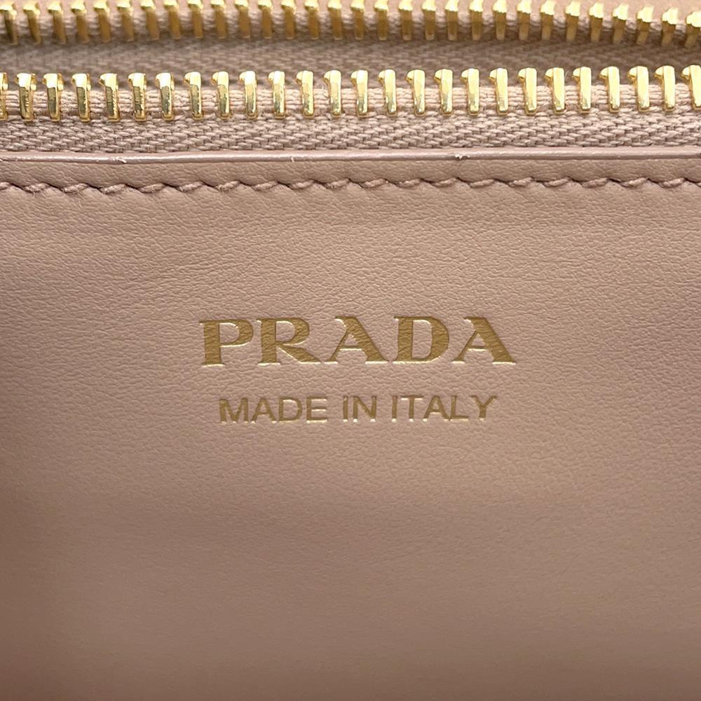 PRADA Mono Chrome 2WAYBag Jasmin Flower1BA155 Leather