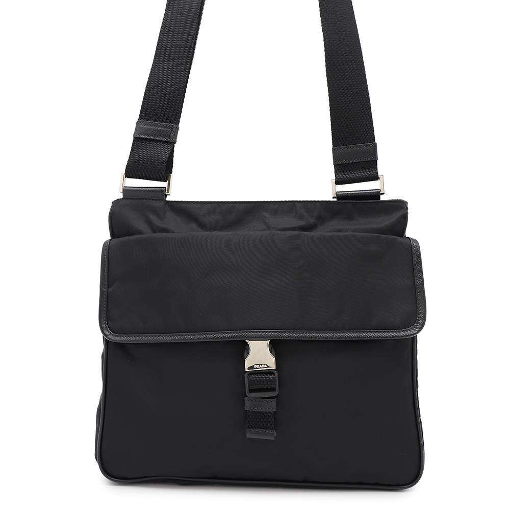 PRADA Messenger bag BlackVA0269 Nylon