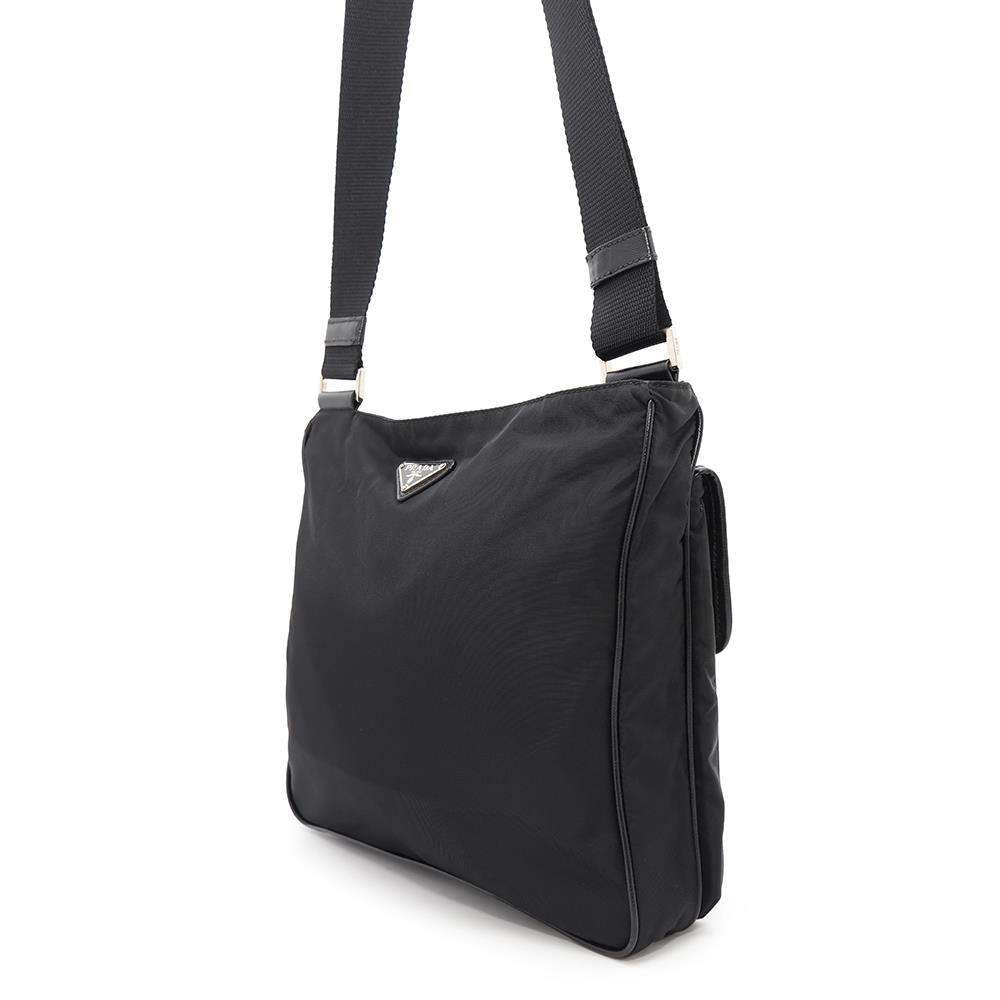 PRADA Messenger bag BlackVA0269 Nylon