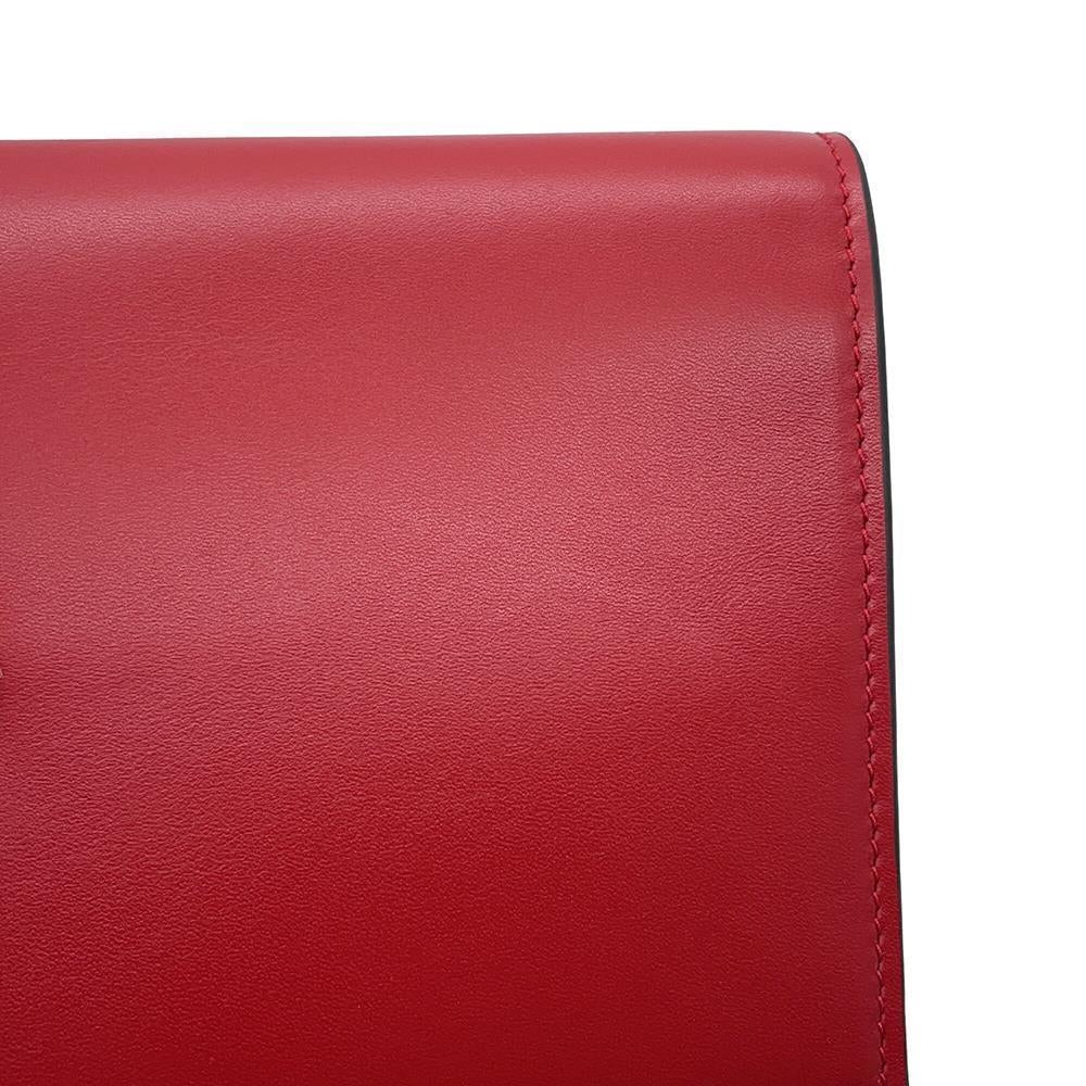 GUCCI Zumi ChainShoulder Red572375 Leather
