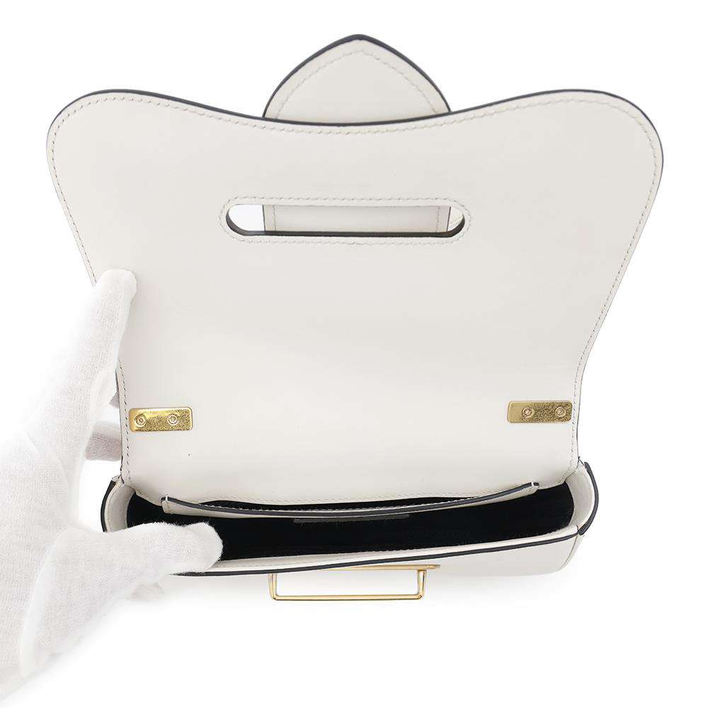 PRADA Sydney 2WAYBag White1BD219 Leather