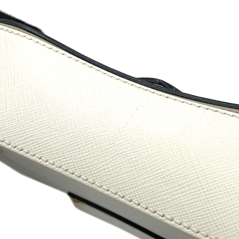 PRADA Sydney 2WAYBag White1BD219 Leather