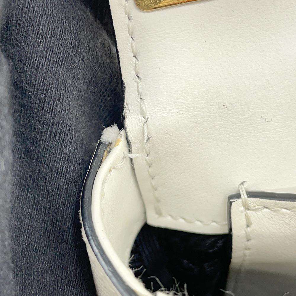 PRADA Sydney 2WAYBag White1BD219 Leather