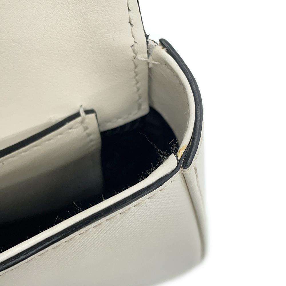 PRADA Sydney 2WAYBag White1BD219 Leather