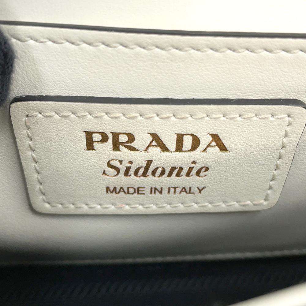 PRADA Sydney 2WAYBag White1BD219 Leather