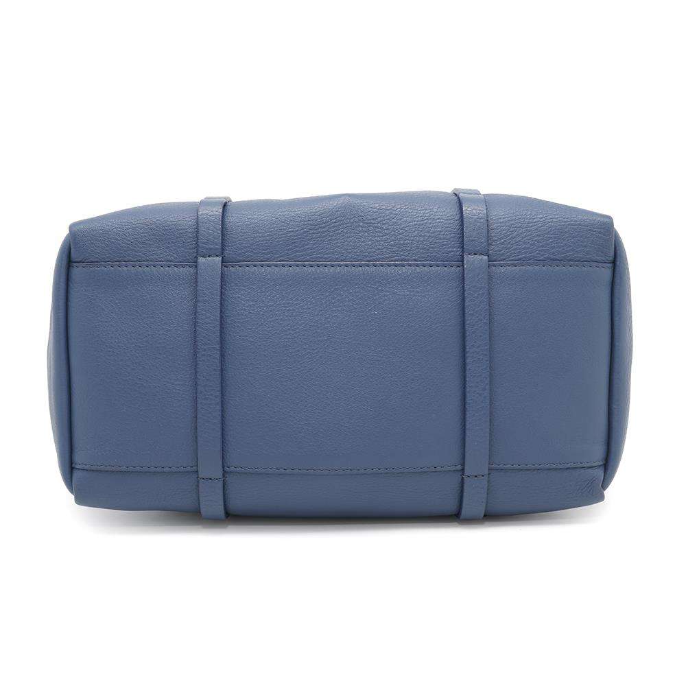 BALENCIAGA Everyday Tote Blue475199 Leather Size S