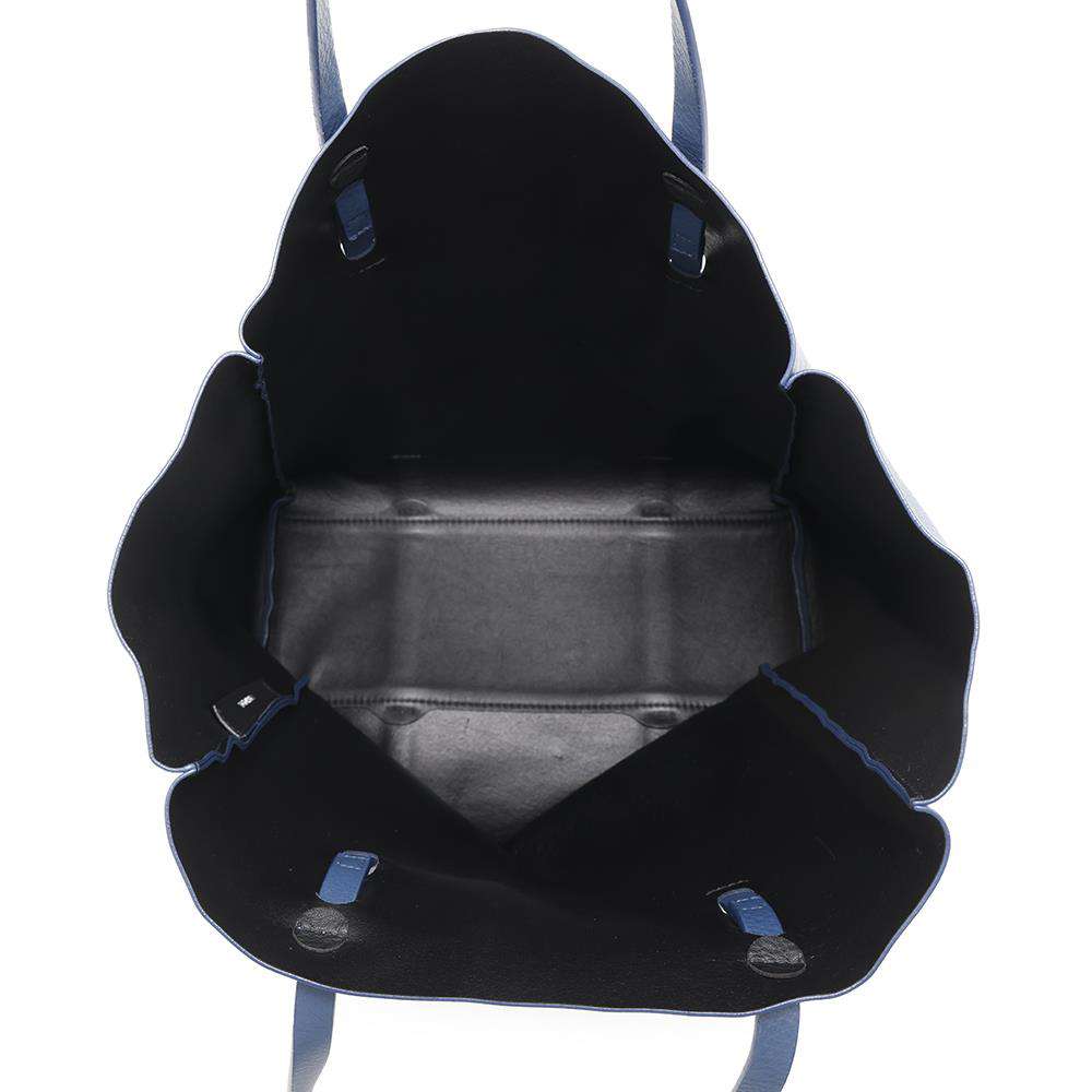BALENCIAGA Everyday Tote Blue475199 Leather Size S