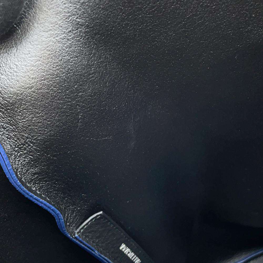 BALENCIAGA Everyday Tote Blue475199 Leather Size S