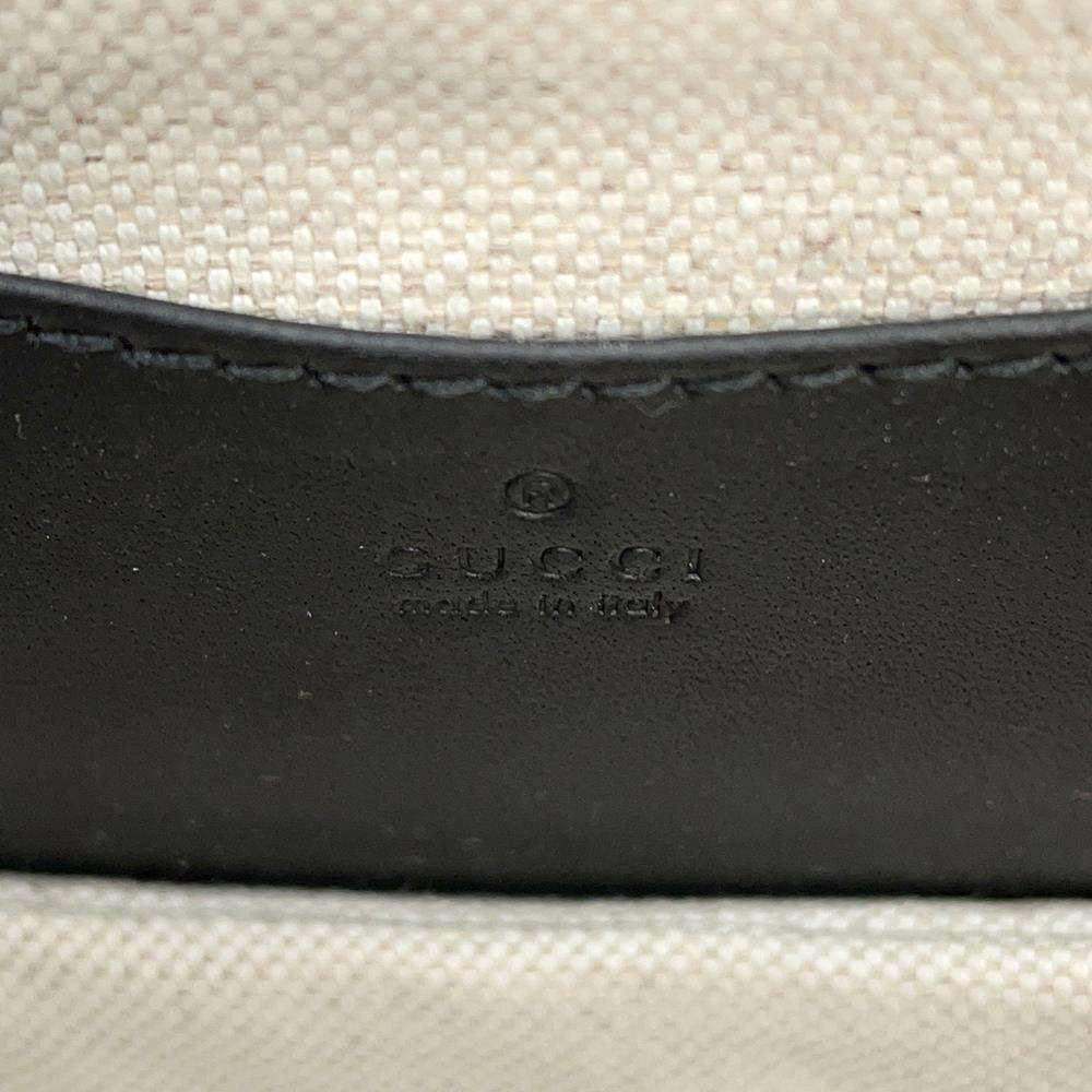 GUCCI Bamboo 1947 Mini Belt Bag Black681137 Leather