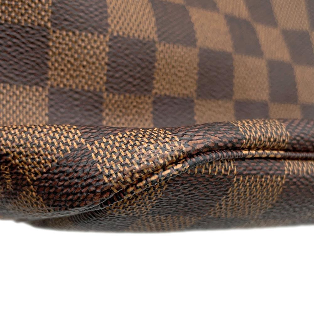 LOUIS VUITTON Neverfull RedN51109 Damier Ebene Canvas Size PM