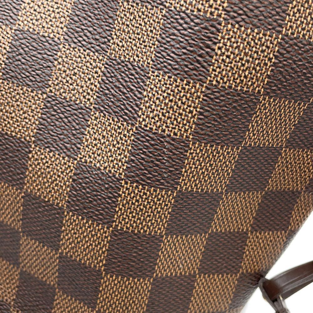 LOUIS VUITTON Neverfull RedN51109 Damier Ebene Canvas Size PM