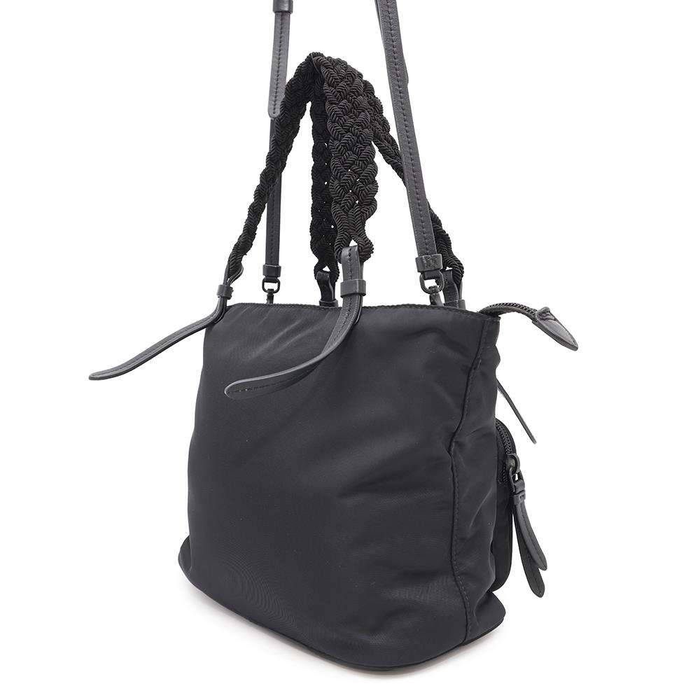 PRADA 2WAYShoulder Black1BA207 Nylon
