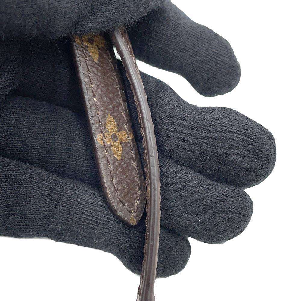 LOUIS VUITTON Pochette Trunk Vertical BrownM67873 Monogram Reverse Canvas