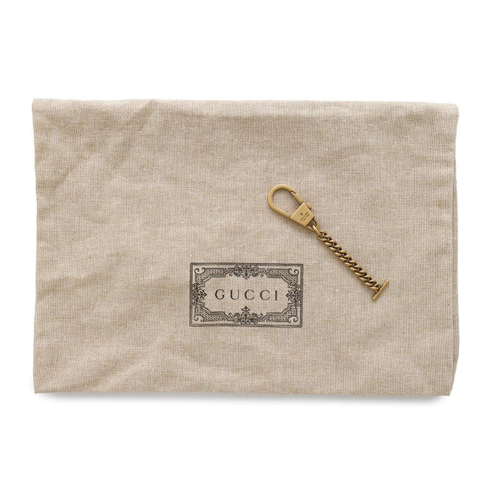 GUCCI Ophidia Shoulder Bag Beige722557 GG SupremeCanvas Leather