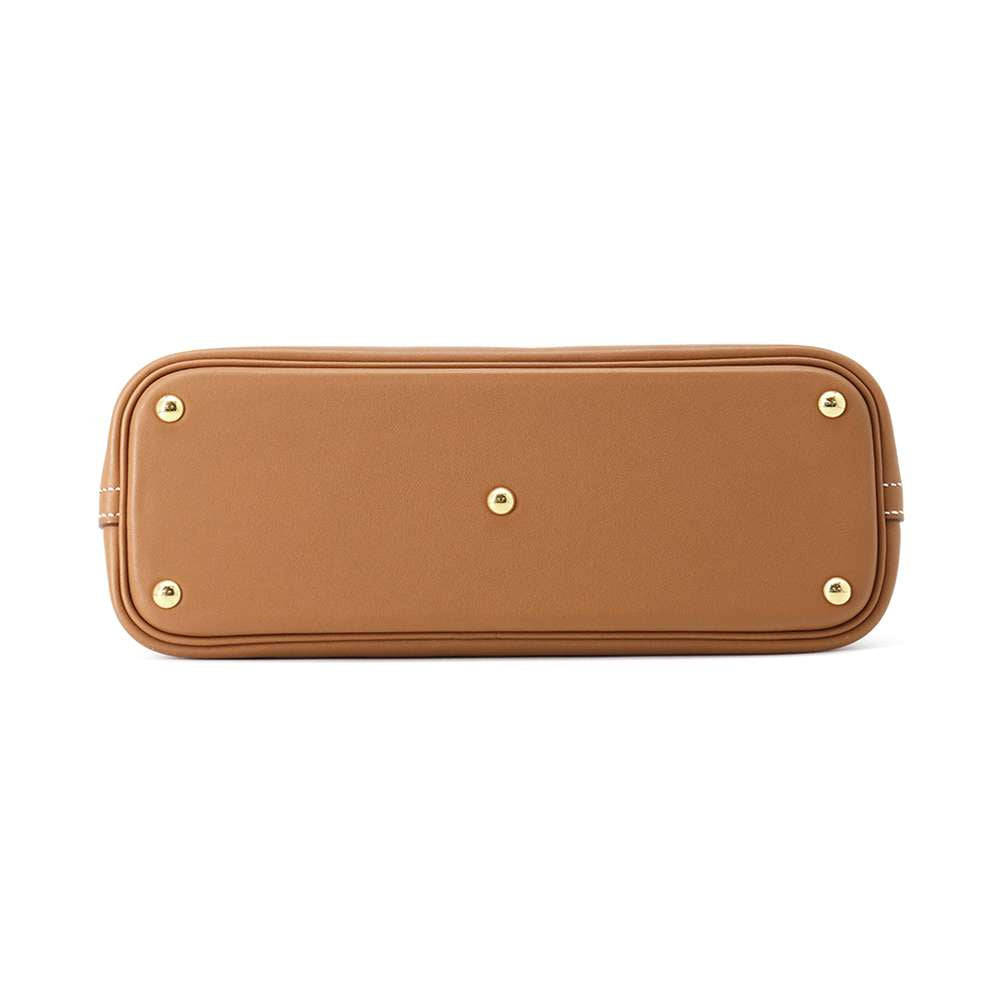 HERMES Bolide Gold Swift Leather Size 27
