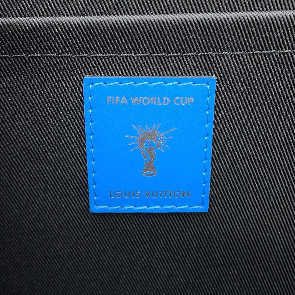 LOUIS VUITTON Pochette Jules 2018 FIFA World Cup BlueM63231 Epi Leather Size GM