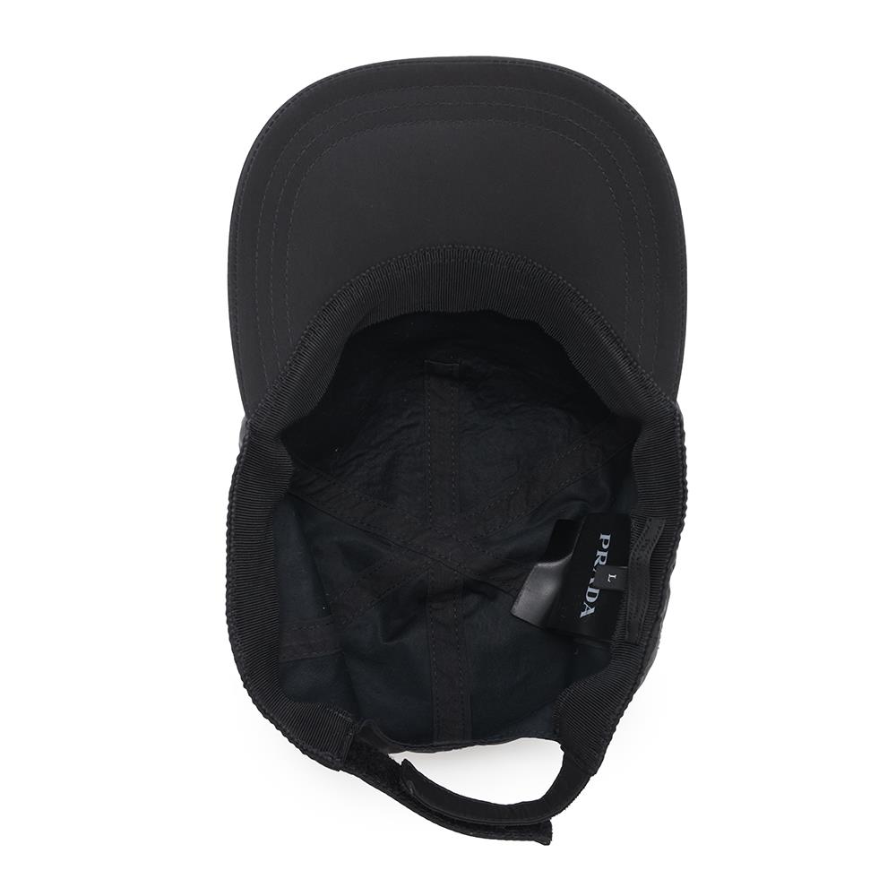 PRADA Baseball cap Size L Black2HC179 Nylon100%