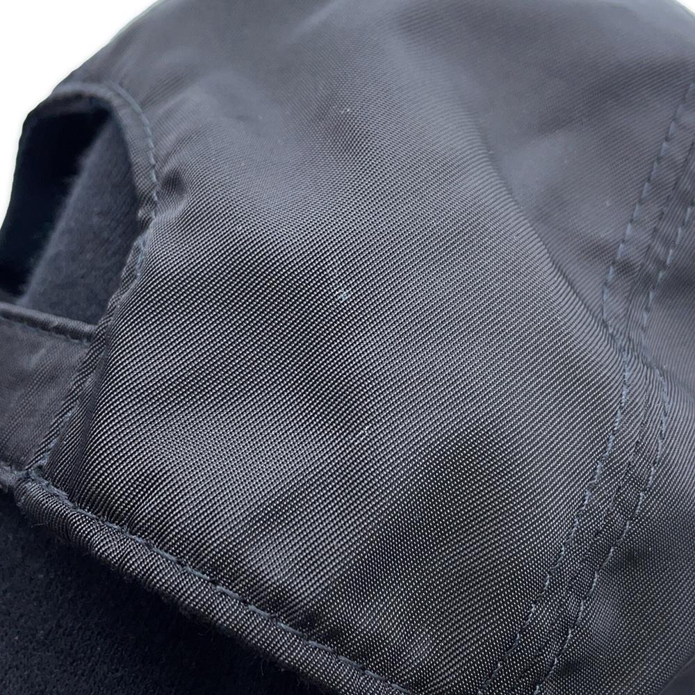 PRADA Baseball cap Size L Black2HC179 Nylon100%