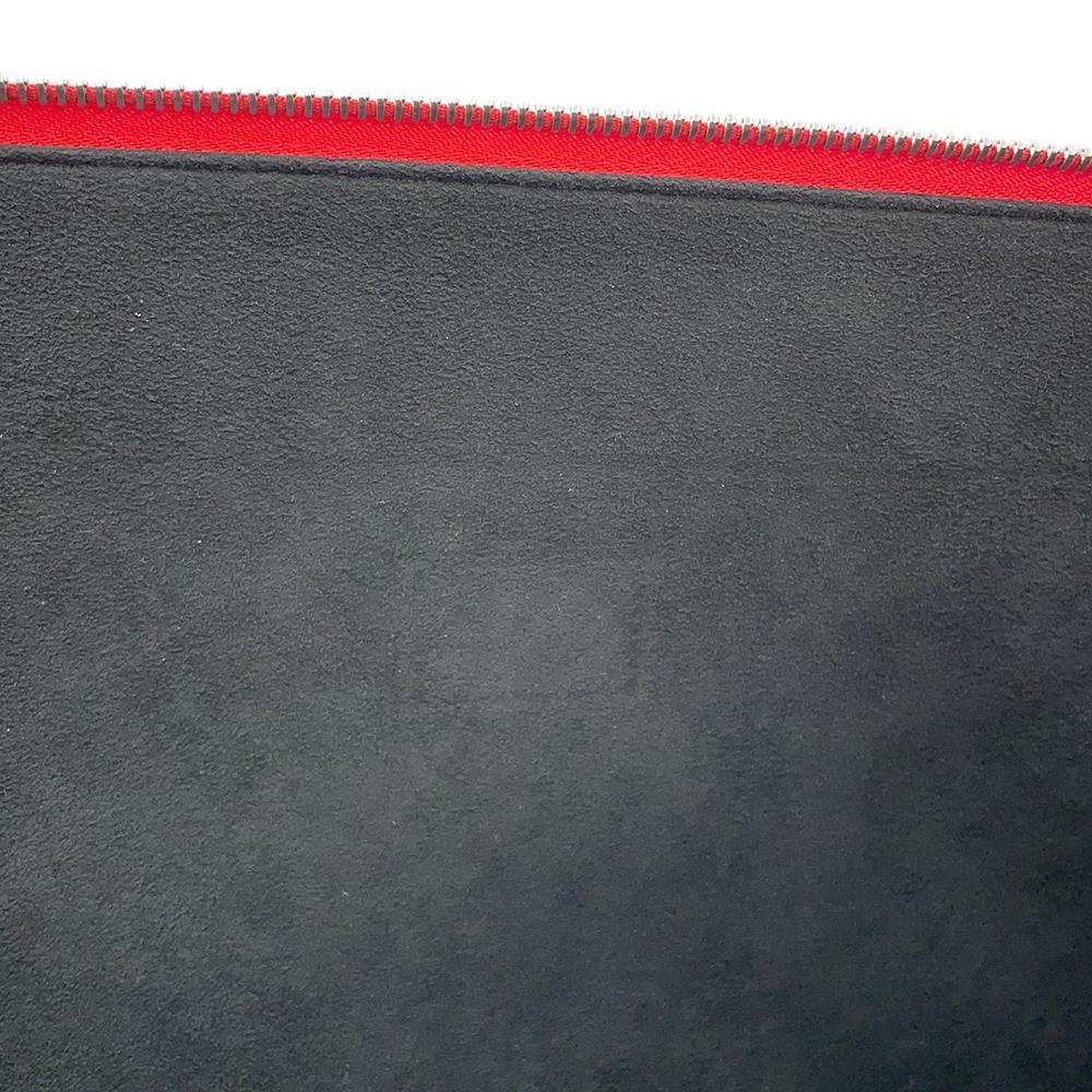LOUIS VUITTON Pochette Jour RedM67722 Epi Leather Supreme Size GM