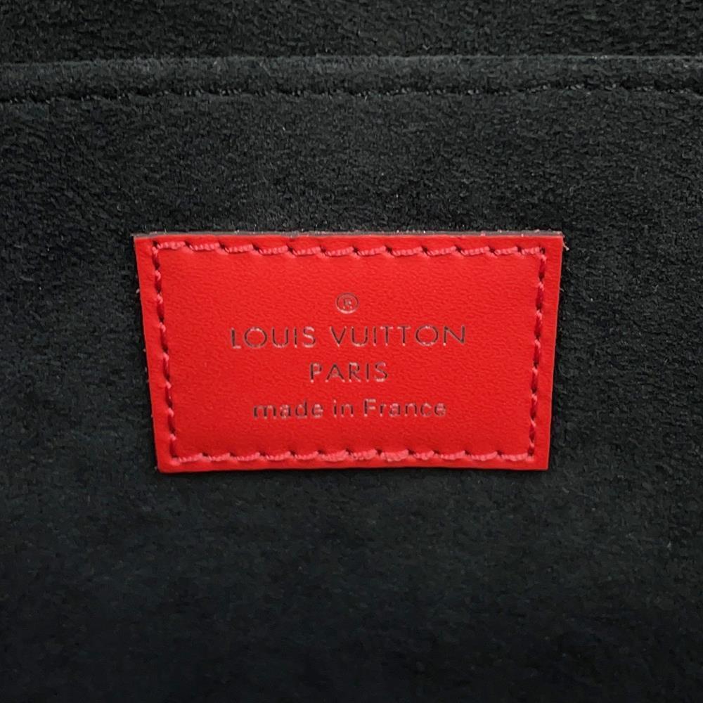 LOUIS VUITTON Pochette Jour RedM67722 Epi Leather Supreme Size GM