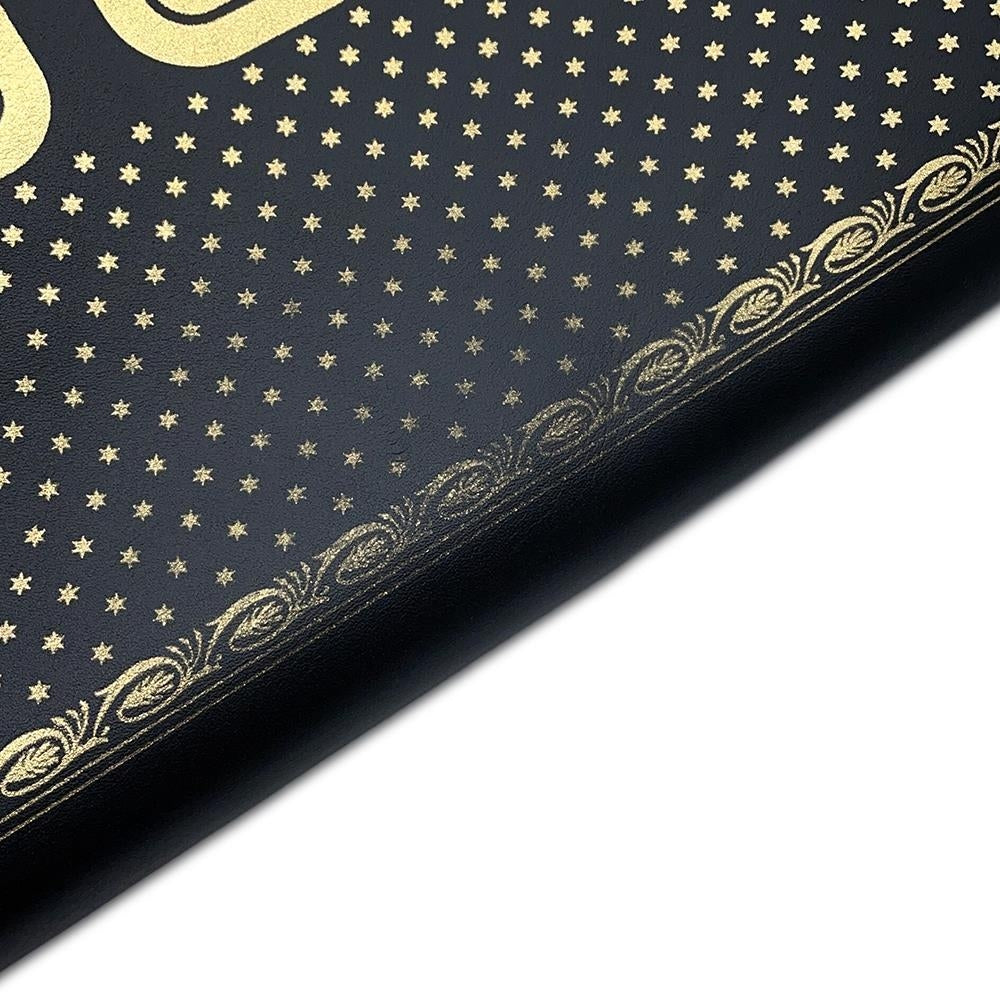 GUCCI Sega collaboration GUCCY logo Clutch Bag Black/Gold523441 Leather