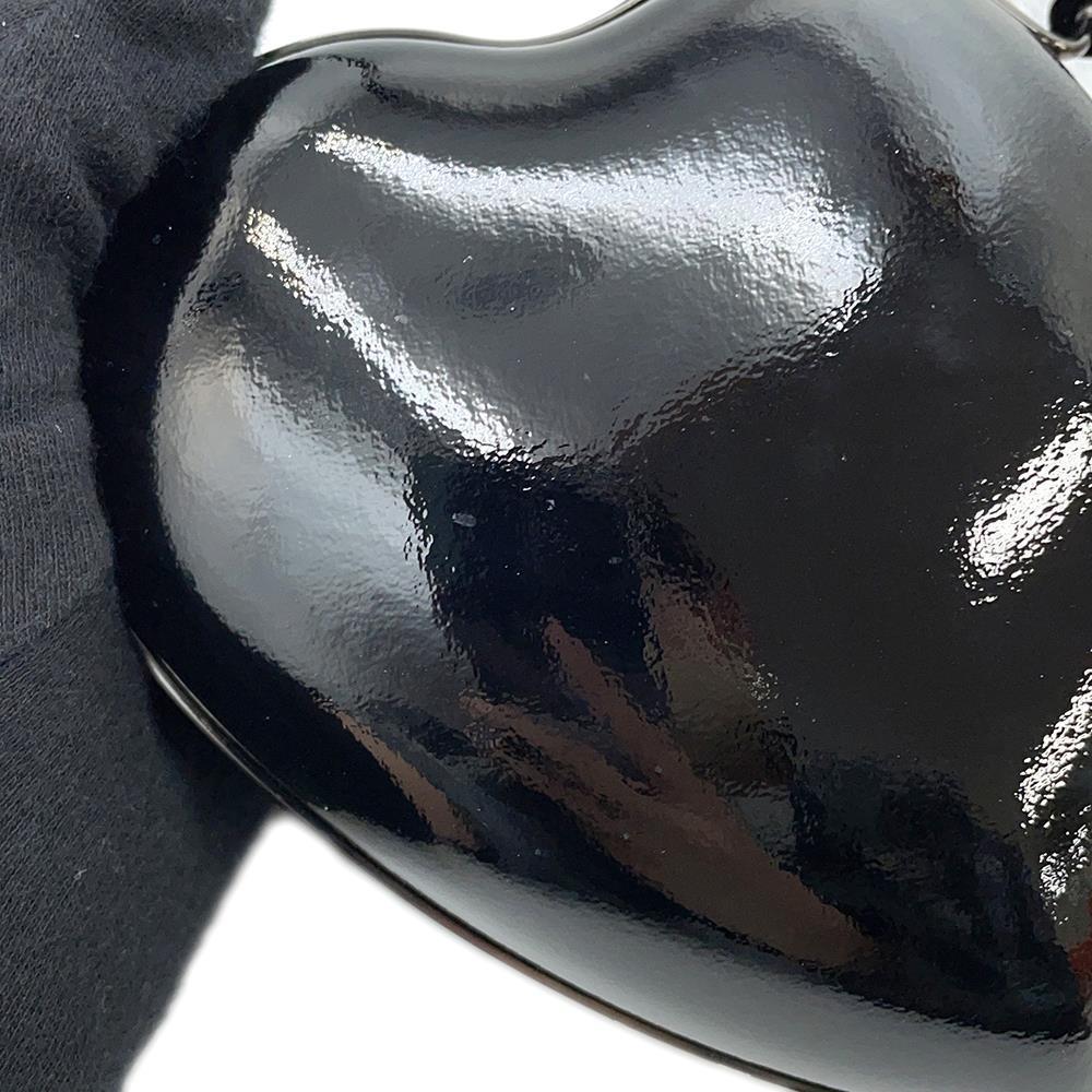 SAINT LAURENT PARIS Lovebox Shoulder Bag Black466212 Patent Leather