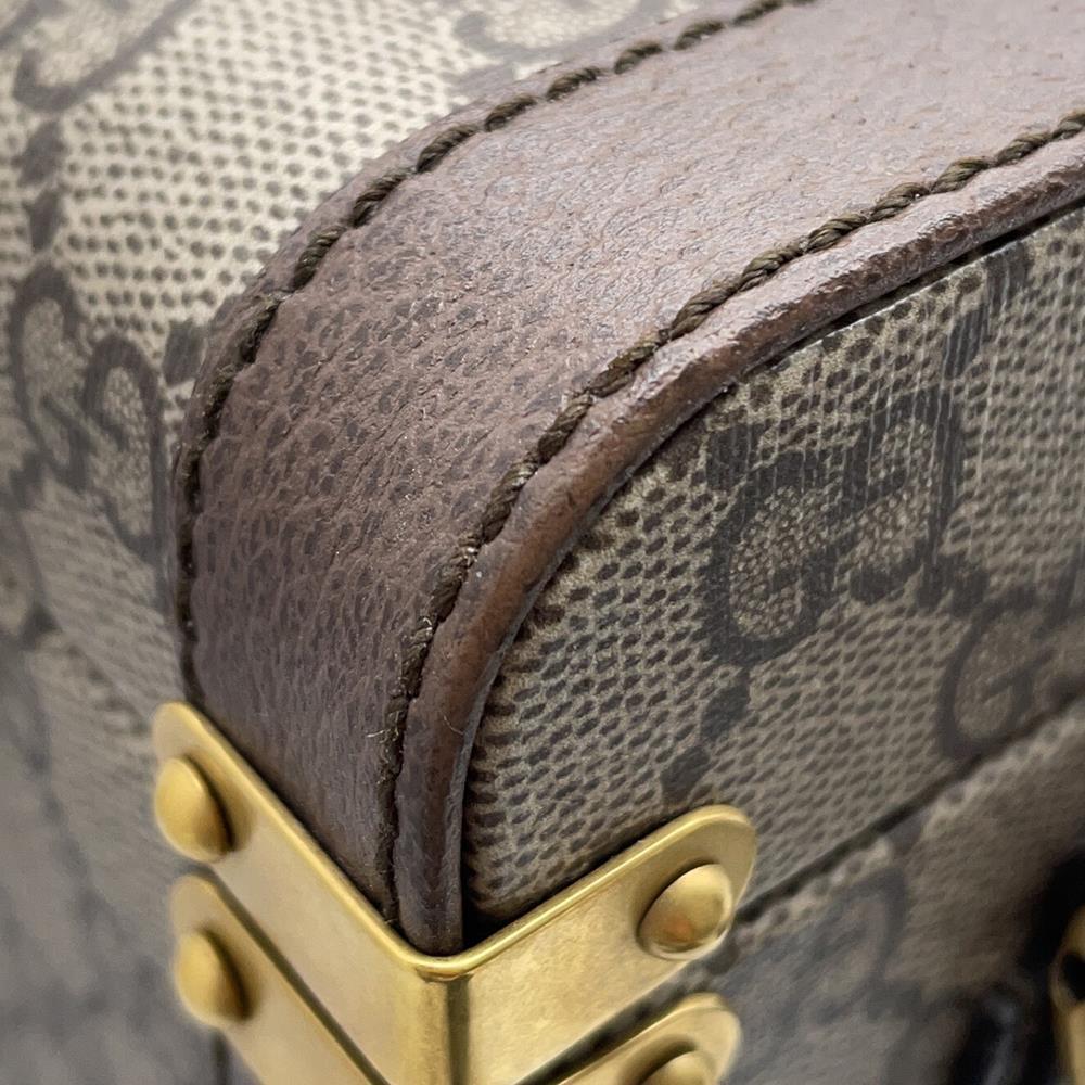 GUCCI Beauty case Beige/Brown?722181 GG SupremeCanvas