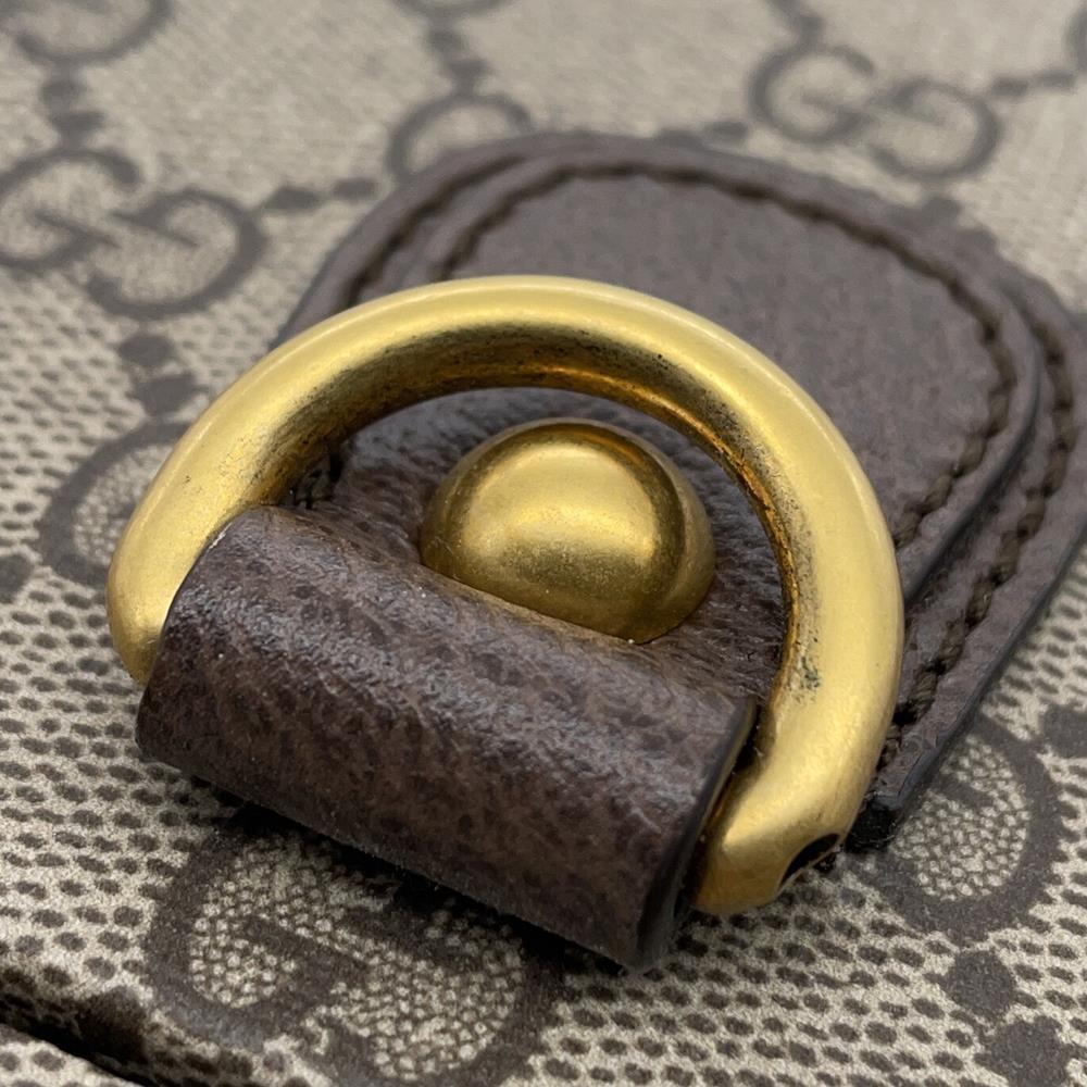 GUCCI Beauty case Beige/Brown?722181 GG SupremeCanvas