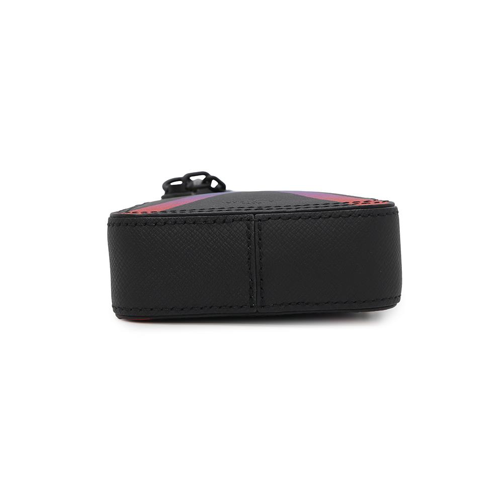 LOUIS VUITTON Danube Messenger Noir/Righe RainbowM30332 Taiga Leather