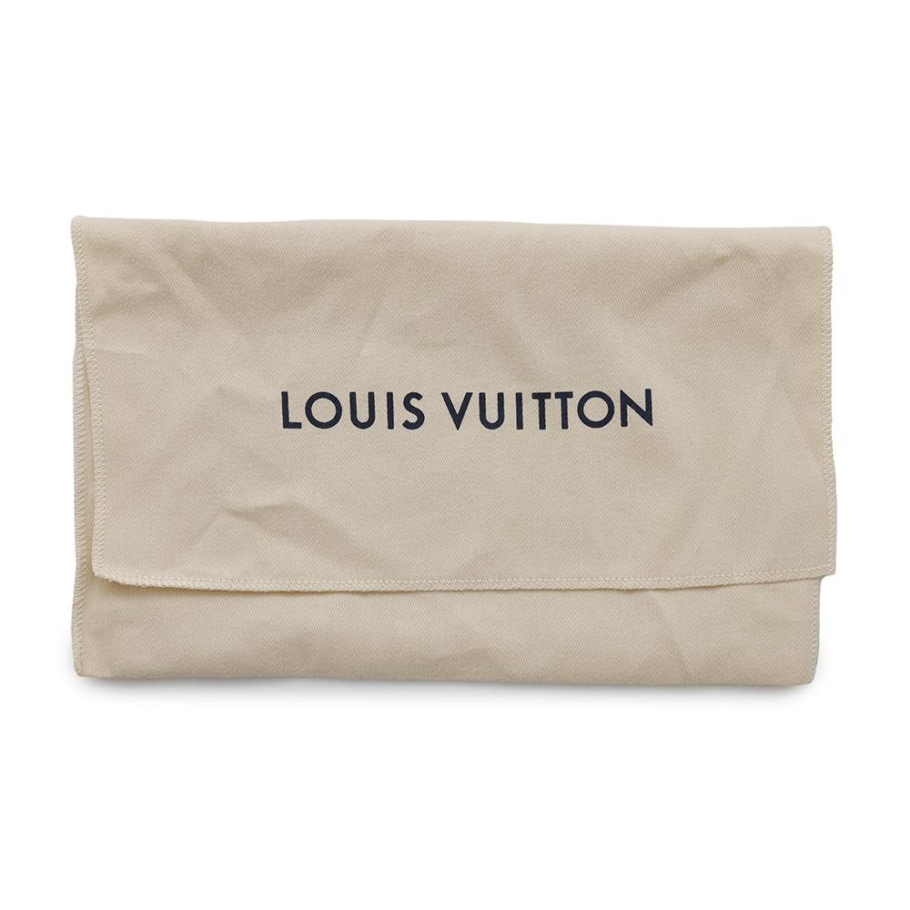 LOUIS VUITTON Danube Messenger Noir/Righe RainbowM30332 Taiga Leather