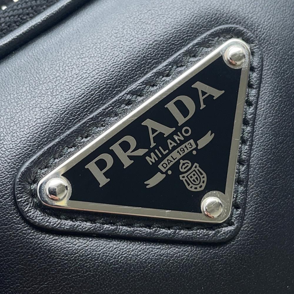 PRADA Smartphone case Black2ZH155 Leather