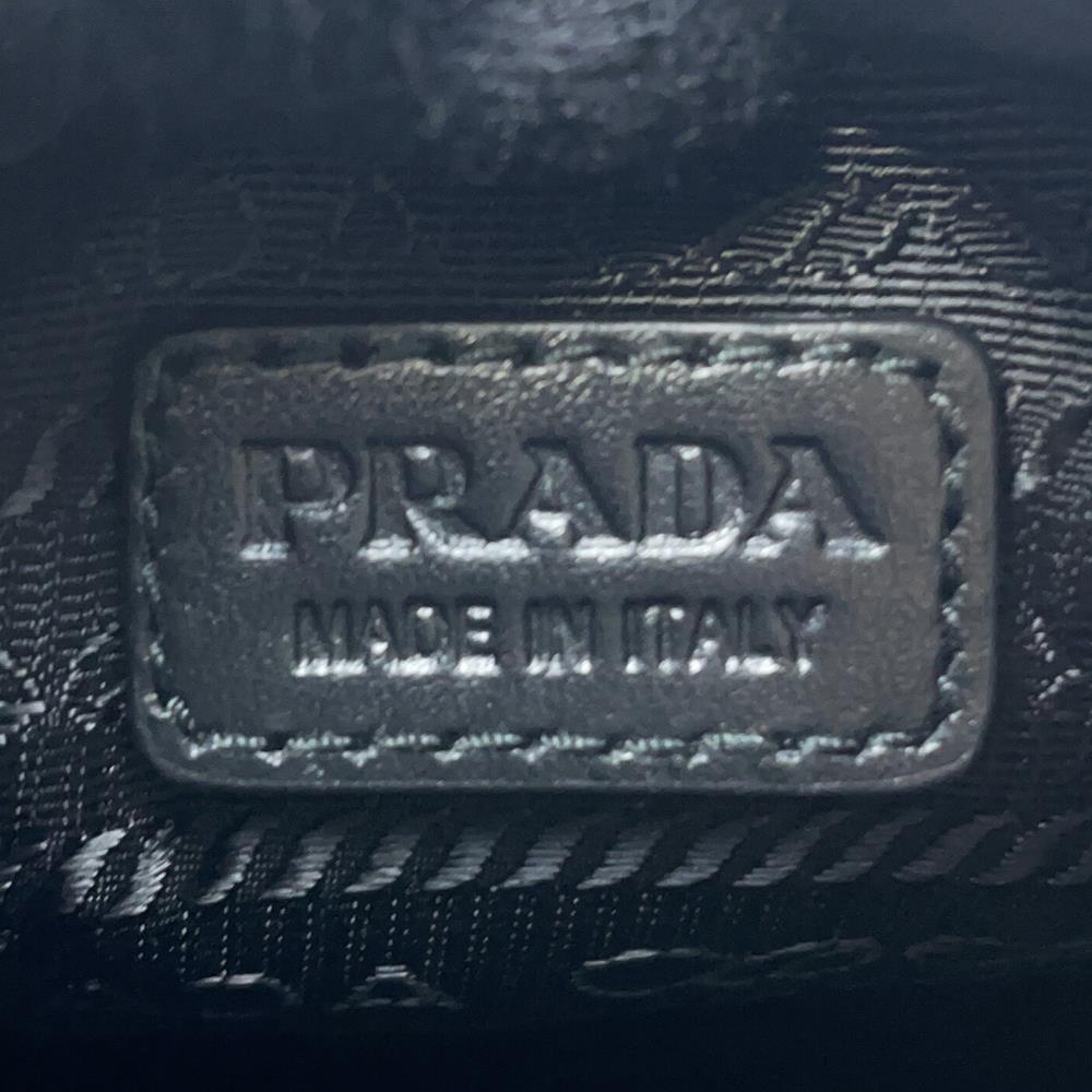PRADA Smartphone case Black2ZH155 Leather