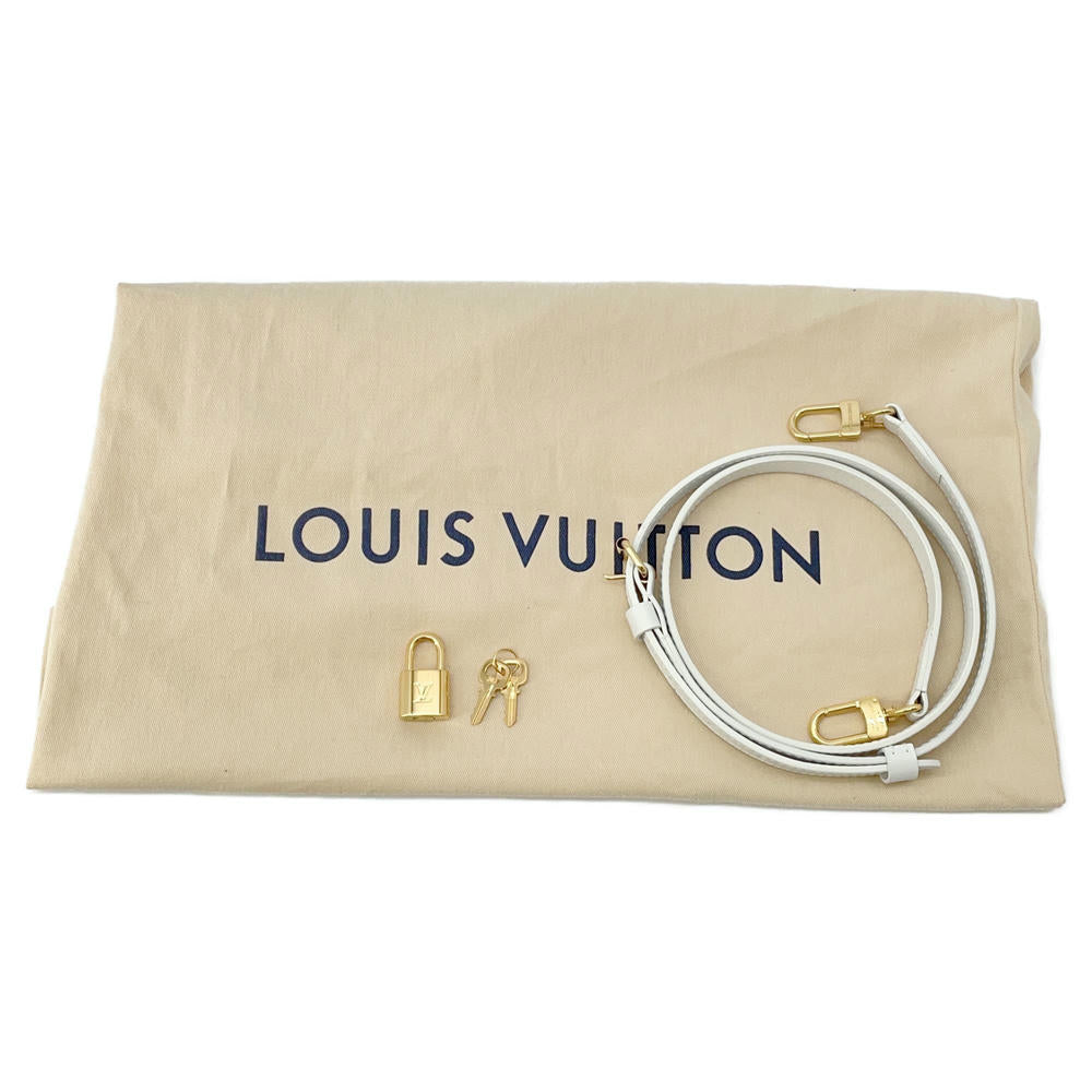 LOUIS VUITTON Speedy Bandouliere LV Match Blue/WhiteM20751 Monogram・Jacquard Velvet Size 20