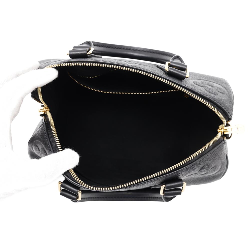 LOUIS VUITTON Speedy Bandouliere NoirM58951 Monogram Empreinte Leather Size 25