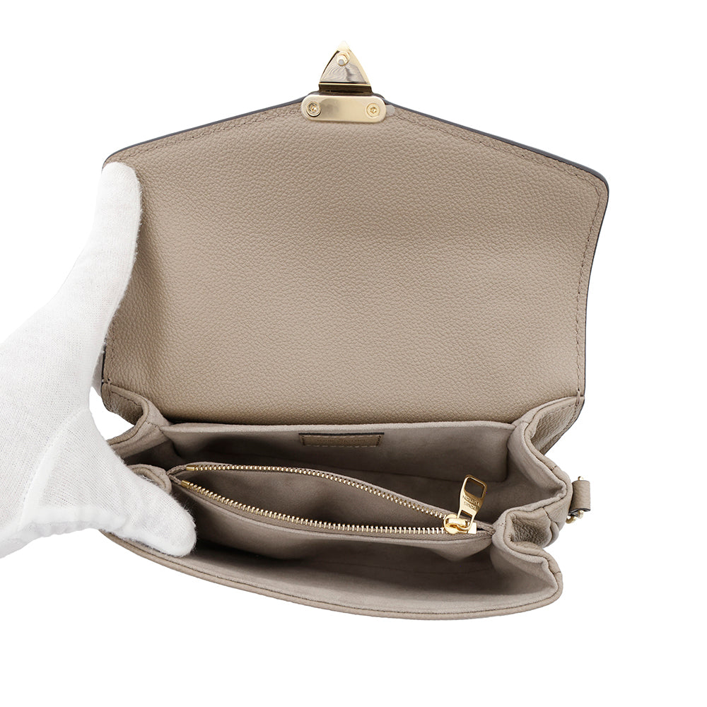 LOUIS VUITTON Pochette Metis EW Tourterelle ClaimsM23081 Monogram Empreinte Leather